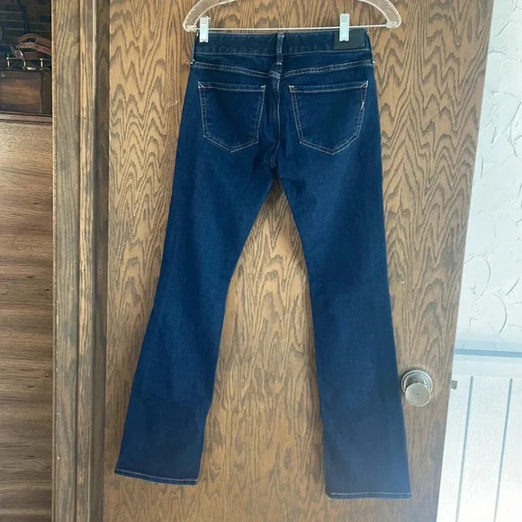 Express Barely Boot Dark wash jeans 0 - Picture 3 of 5